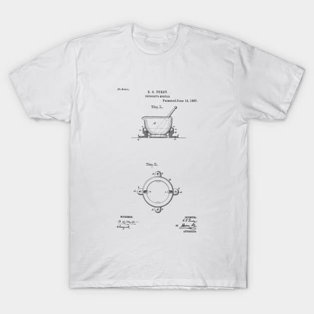 Patent Drawing T-Shirt by skstring